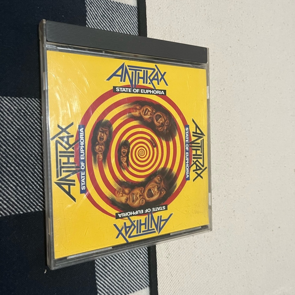 Anthrax 'State of Euphoria' CD